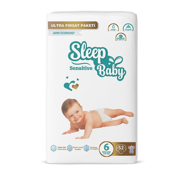 Diapers N6 / 16-25 kg 52 pcs