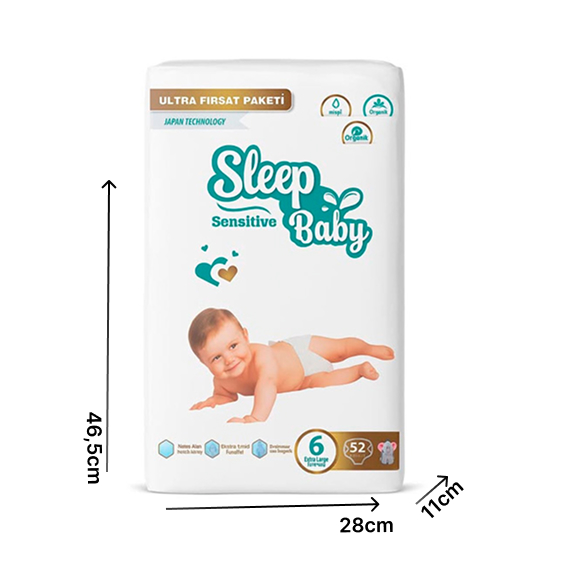Diapers N6 / 16-25 kg 52 pcs