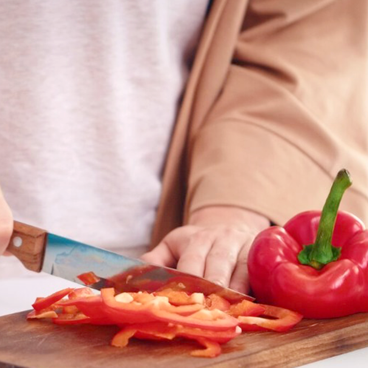 Chopping board wood 20x45 cm