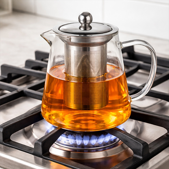Teapot glass 750 ml 