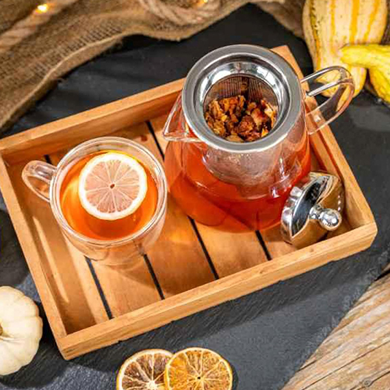 Teapot glass 750 ml 