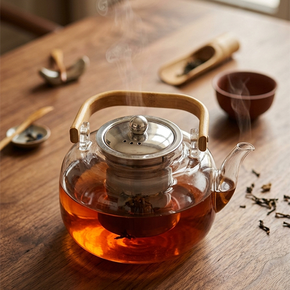 Teapot glass 1.4 l 