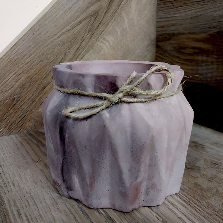 Flowerpot plaster 9 sm, Կեղտոտ վարդագույն