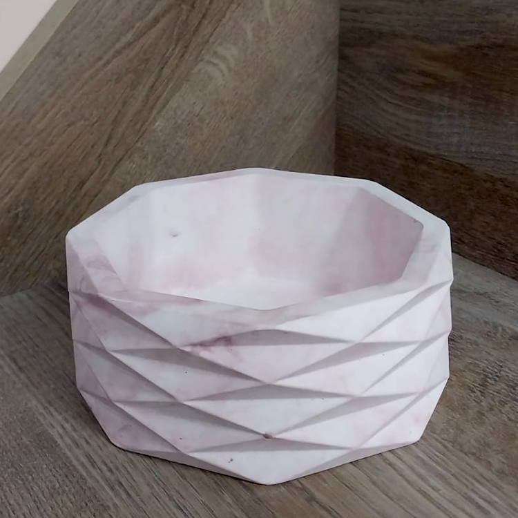 Flowerpot plaster 14 sm, Վարդագույն