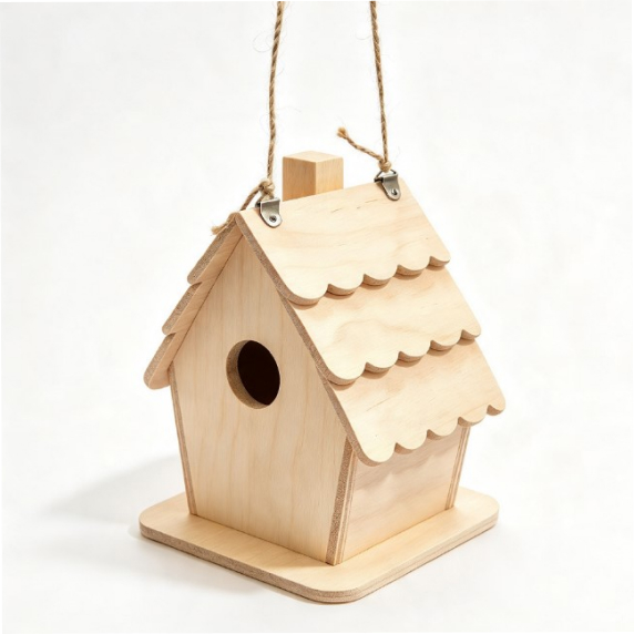 Bird house kit 15x18 cm