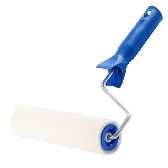 Velour roller with bracket 24 cm