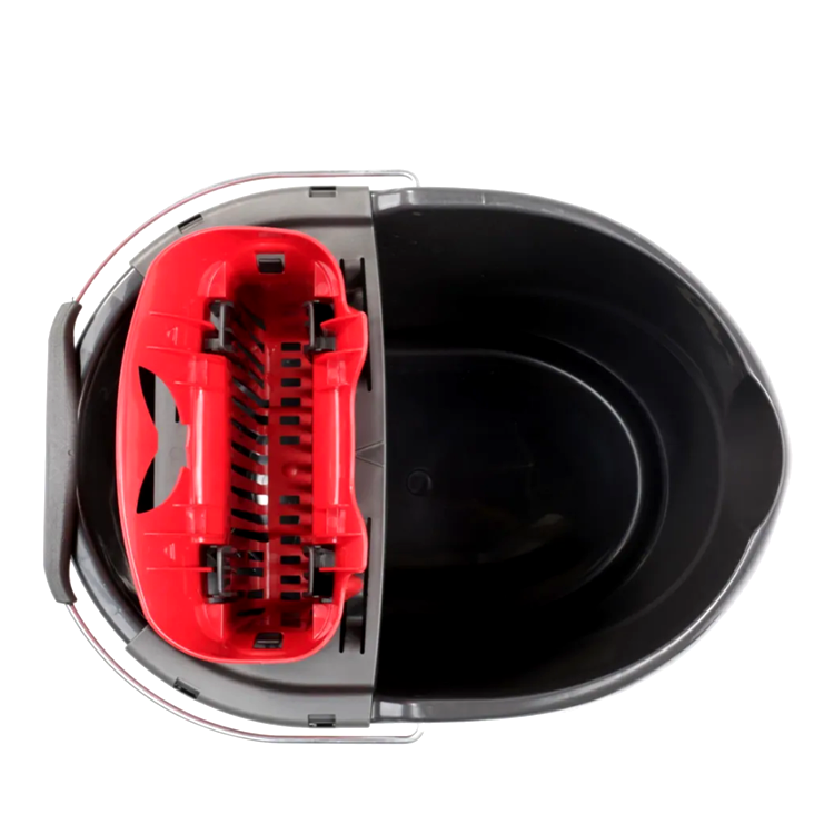 Mop with squeezing bucket