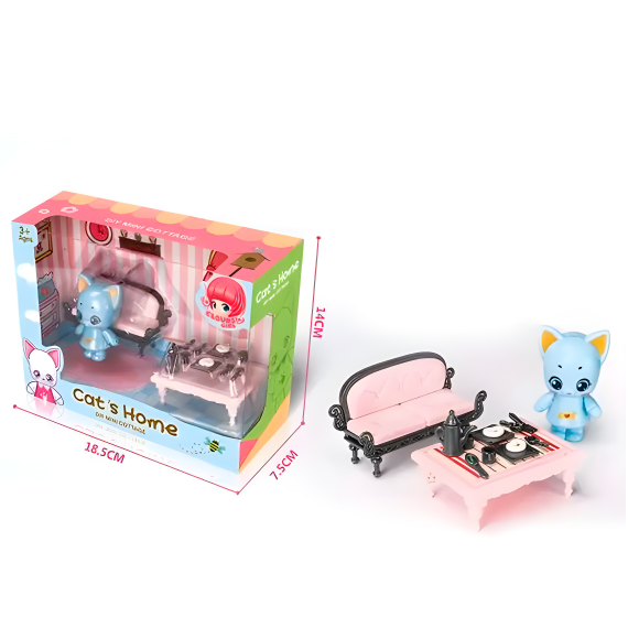 Play set cats house, Հյուրասենյակ