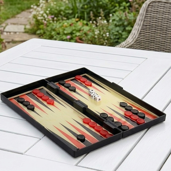 Backgammon / Chess / Dominoes / Playing Cards 24 cm