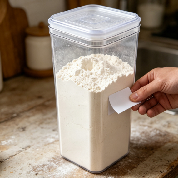 Dry food jar with lid 2,3 l