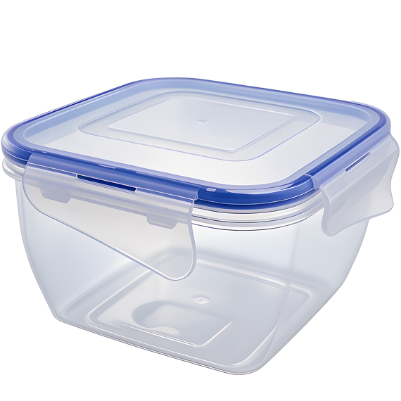Контейнер для продуктов с крышкой 17x17x10 см/1,5 л