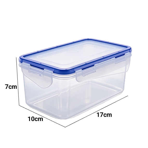 Контейнер для продуктов с крышкой 10x17x7 см/0,65 л