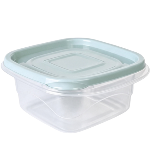 Food container with lid 19x19x9 cm/ 2․1 L, Փիրուզ