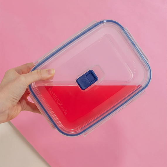 Food container with lid glass 1.2 l