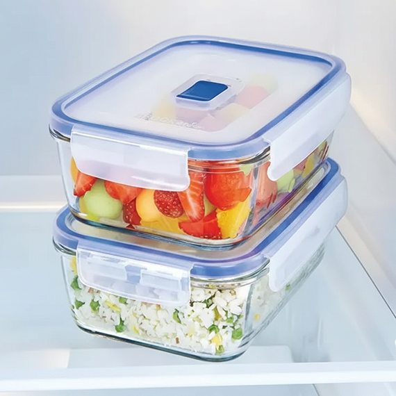 Food container with lid glass 1.2 l