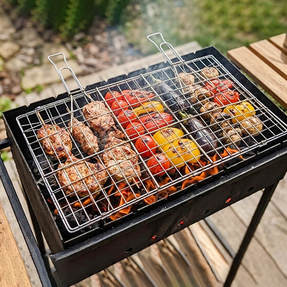 Сетка для жарки мясо 36x80 см