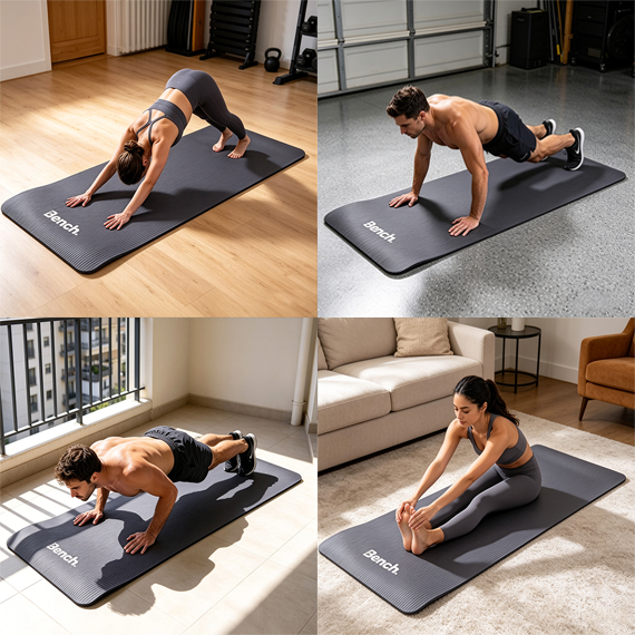 Yoga mat 60x180x1 cm