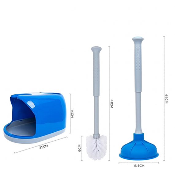 Туалетная щетка с вантузом